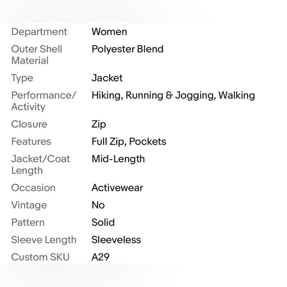 Brooks Womens Running Vest Size Medium Blue Zip Up Active Top - Picture 8 of 9